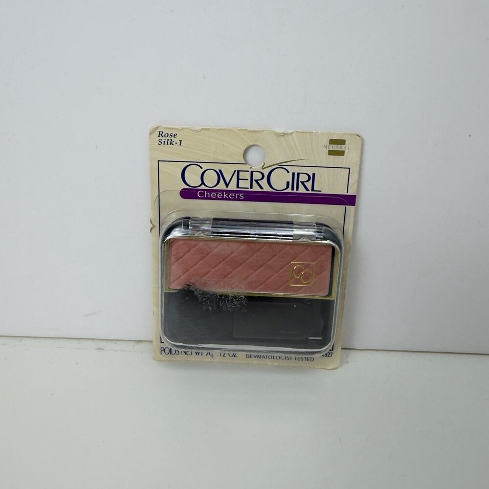 Covergirl Checkers Blush 105 Rose Silk New Sealed W Applicator Facial Blush